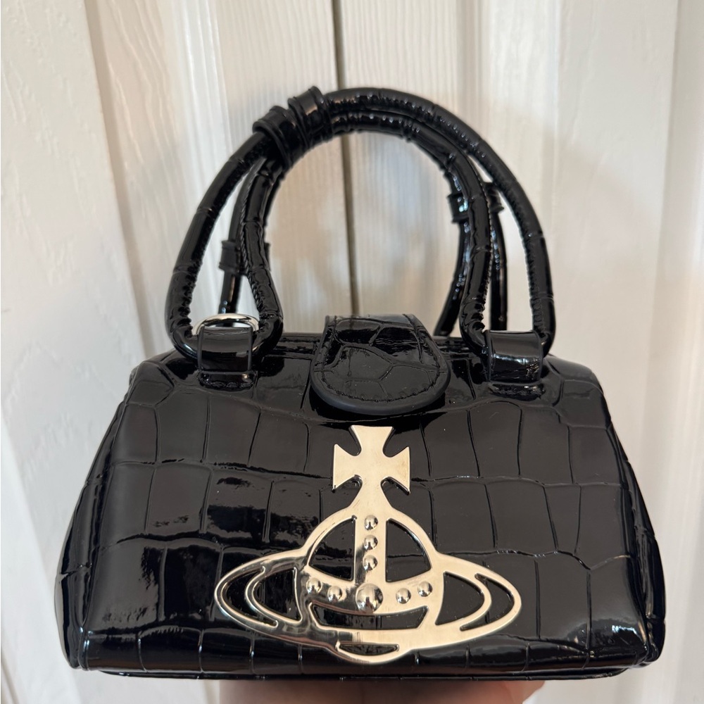 Vivienne Westwood patent leather mini bag brand new - Picture 2 of 8